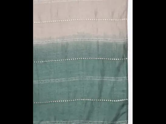 Floral Embroidered Regular Sequinned Kurta with Sharara & With Dupatta (3)