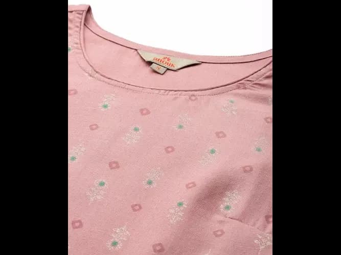 Ethnic Motifs Printed Regular Kurta with Trousers & Dupatta (4)