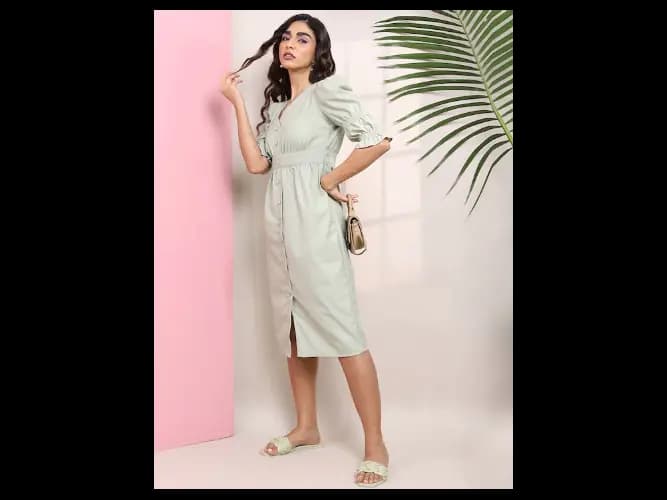 A-Line Midi Dress (5)