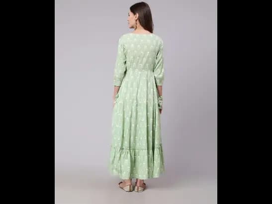 Floral Print Anarkali Kurta (2)