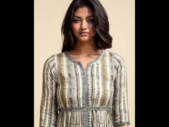 Women Tie & Dye Fit & Flare Dress (3)