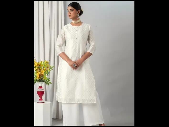 Ethnic Motifs Printed Kurta with Palazzos