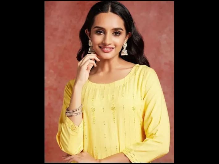 Ethnic Motifs Embroidered Straight Kurta (4)