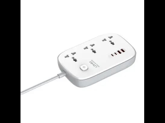 LDNIO SC3416 3250W Smart Guard Power Strip 2M (3)