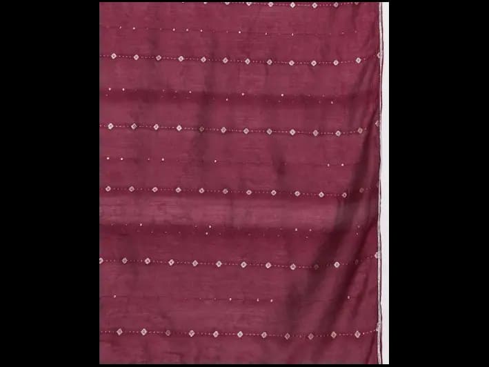 Floral Yoke Design Sequinned Kurta with Trousers & Dupatta (5)