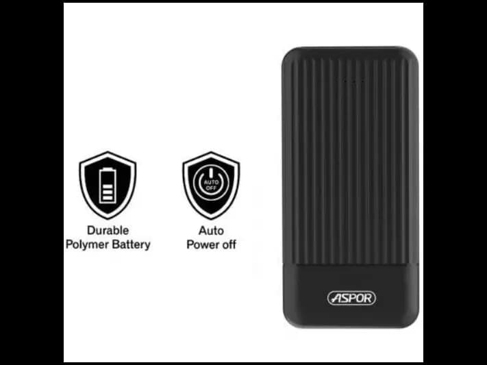 Aspor A323 Power Bank 10000mAh 2 Outputs (4)