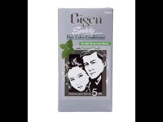BIGEN HAIR DYE CREAM 882 BROWNISH BLACK