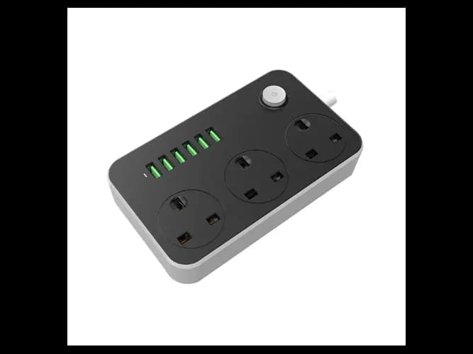 LUCKY HAWK LH-T21 Power Socket Extension Power Cord (4)