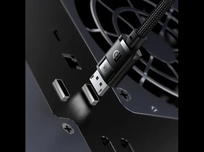Baseus 2m High Definition Series DP 8K to DP 8K Adapter Cable Cluster Black – B00633706111-02 – 6 Months Warranty (4)