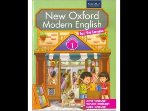 New Oxford Modern English Work Book 1 For Sri Lanka
