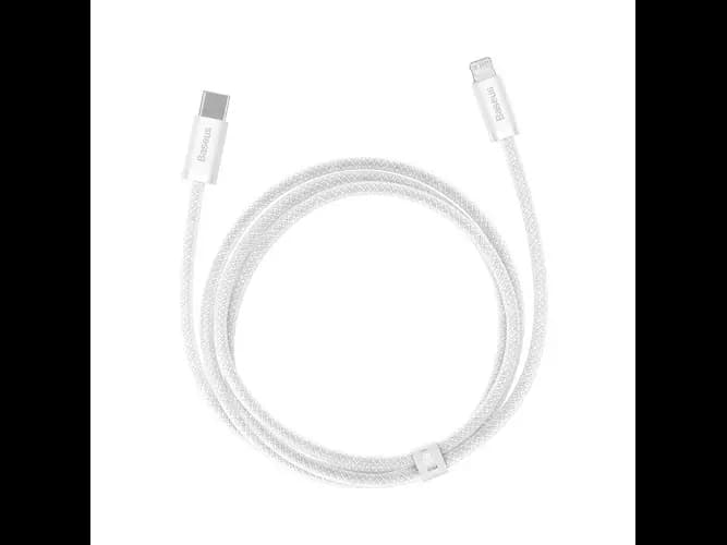 Baseus Dynamic Series 1M Fast Charging Data Cable Type-C to Lightning 20W White – CALD000002 – 6 Months Warranty (2)