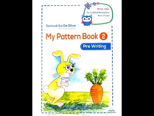 My Pattern Book – 2 Pre Writing