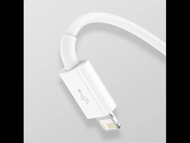 Baseus Superior Series 1m Fast Charging Data Cable USB to M L C 3.5A Stellar White – P10320105221-00 – 6 Months Warranty (3)