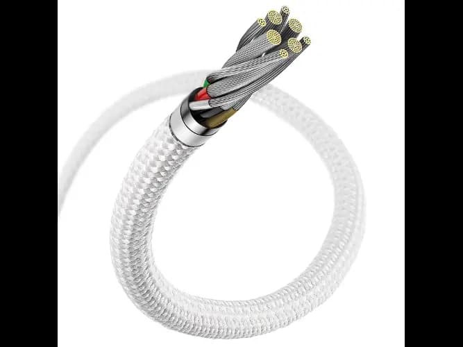 Baseus Dynamic Series 1M Fast Charging Data Cable Type-C to Lightning 20W White – CALD000002 – 6 Months Warranty (6)