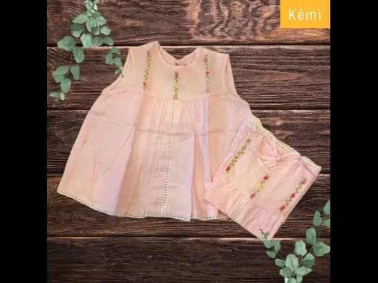 KEMI ALICE | NEWBORN DRESS | 100% COTTON | EXPORT QUALITY (4)