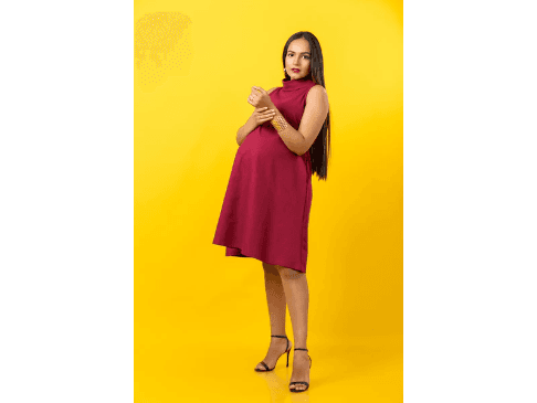 KEMI SPARK OF JOY - POCKETED MATERNITY / NURSING DRESS (4)