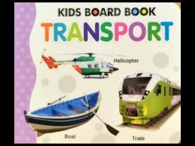 KIDS BOARD BOOK TRANSPORT