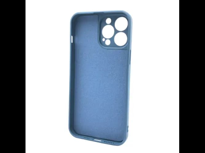 IPhone 13promax Navy blue soft case phone cover/ Backcover (2)
