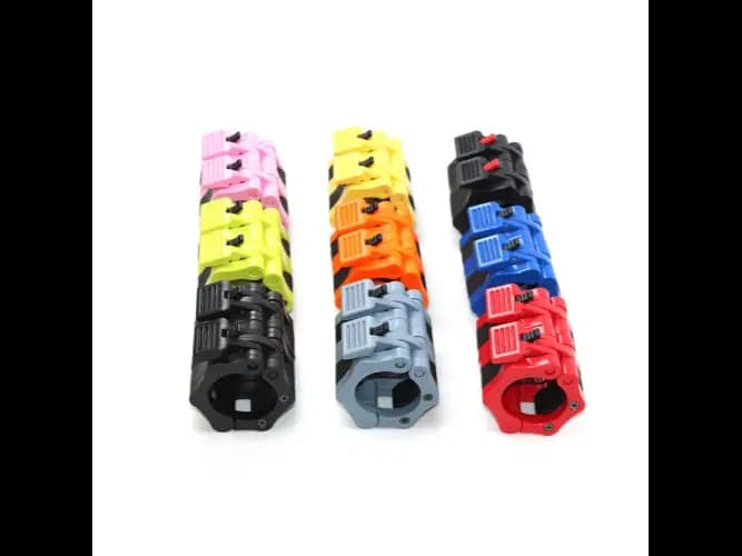 BARBELL COLLARS PLASTIC/ALUMINUM/STEEL 1’S