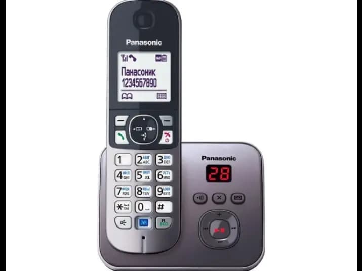 PANASONIC CORDLESS PHONE 6821 - Telephone Answering System with Message CounterAbout 30Minutes