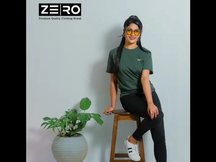 Comfort Fit Crew Neck Short Sleeve T-shirt - Army Green