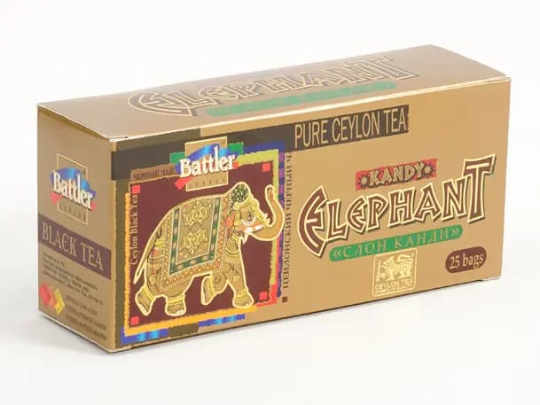 Battler - Tea bags - Ceylon Black Tea - KANDY ELEPHANT