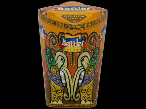 Battler - Tin Caddy - Ceylon Black tea WITH ORANGE & CINNAMON