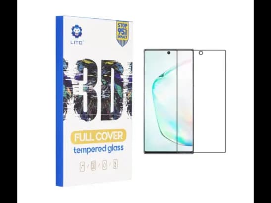 Lito 3D Tempered Note 10 Plus with Arc edges, smooth and safe to use