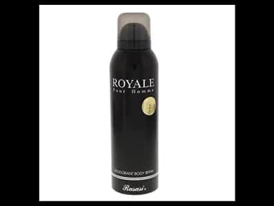 New rasasi royale pour homme deodorant body spray for men 200 ml