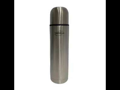 THERMOCAFE STAINLESS STEEL VACUUM FLASK 500ML WITH CARRYING POUCH - LEAK PROOF FOR NON-SPLIT TRANSFER