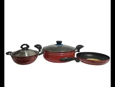 CAMY 5PCS COOKWARE SET - Easy Handling Easy to Clean Non Stick