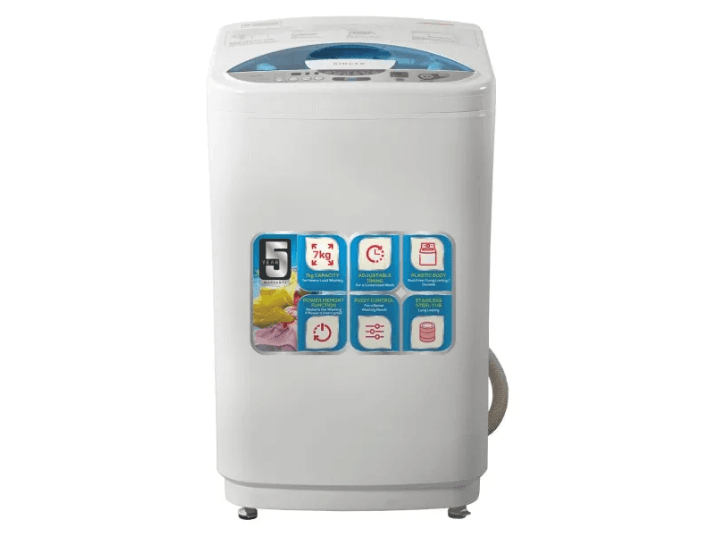 Singer Washing Machine Top Load 7Kg SWM-FA70R with 5 YEAR WARRANTY