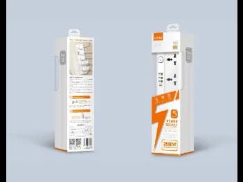 LDNIO SC5415 Defender Series 2500W 5 Ways Power Socket With USB Ports and Switch Button | 5 OUTLETS | 4 USB PD/QC 3.0 – UK Pin -With 6 Months Warranty (7)