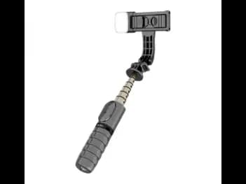 WIWU Fill Light Tripod Selfie Stick Black - 360° rotation, with remote control, With 6 Months Warranty (2)