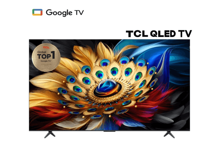 TCL 85" 4K HDR QLED Google TV C655 -TCL85C655 with 2 years warranty