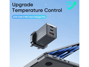 Mcdodo 67W GaN5 Mini Dual Type-C USB Port Fast Charging Pro Adapter – CH-1551 – 6 Months Warranty (5)