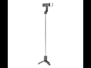 WIWU Fill Light Tripod Selfie Stick Black - 360° rotation, with remote control, With 6 Months Warranty (3)
