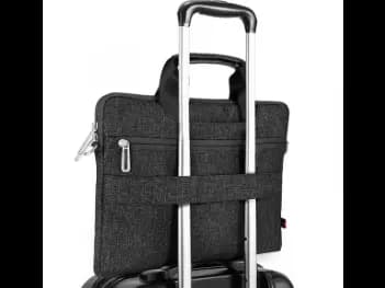 WIWU 15.4 Inch City Commuter Bag For Laptop/ Ultrabook – Blac - Premium nylon fabric (3)