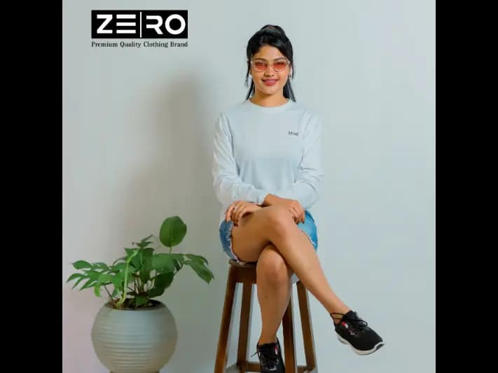 Regular Fit Long Sleeve T-Shirt - White (2)