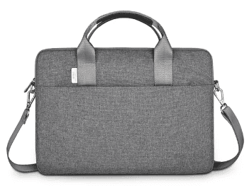 WIWU 15.6 Inch Minimalist Pro Laptop Bag For Laptops – Gray - Water-resistant material