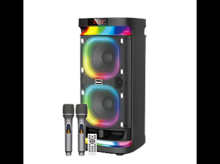Brodu BTS-1990 Double 8″ Speaker 1 Month Warranty (2)