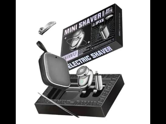 Wiwu SH006 Mini Electric Shaver Set – Silver