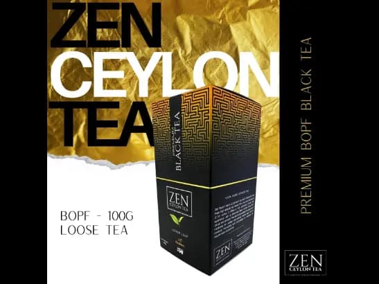 ZEN Ceylon Tea BOPF 100g with High-quality Ceylon black tea (3)