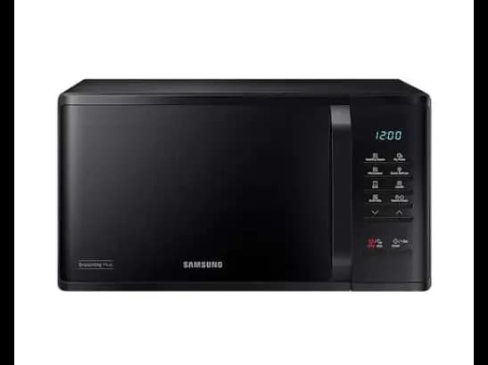 Samsung Grill Microwave Oven 23 L (MG23K3513GK/SM) - Auto Cook , Healthy Steam , Ceramic Enamel Cavity , 1200 watts with 1 Year Warranty