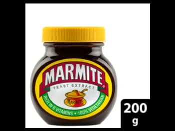 Marmite Spread large 200g - Marmite made with Yeast and vegetable extract is enriched with B vitamins