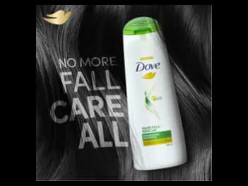 Dove Hair Fall Rescue Shampoo 180ml - Dove Hair fall rescue Shampoo with Nutrilock Actives deeply nourish hair, thereby reducing hair breakage by upto 98% (3)