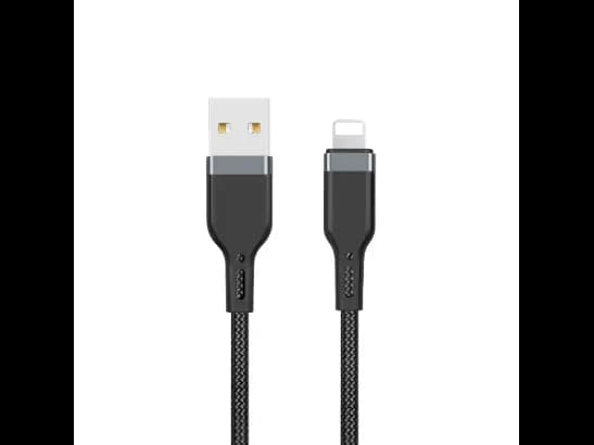 Wiwu WI-C019 Platinum Cable 120cm Black (USB To Type-C/ Lightning / Micro ) - Strong bending test Disconnection Terminator , Smart upgrade chip , Fast charging and bending resistance (3)