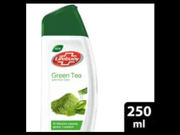 Lifebuoy Body Wash Green Tea Aloe 250ml - Lifebuoy with active natural shield
