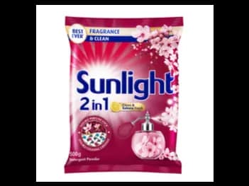 Sunlight Clean and Sakura Fresh Detergent Powder 500g (2)