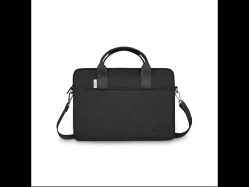 WIWU Minimalist Laptop Bag Upto 15.6″ Laptop - Water-resistant material , compartment is made of fox fur lining , Multi-Pockets For digital gadgets, cables